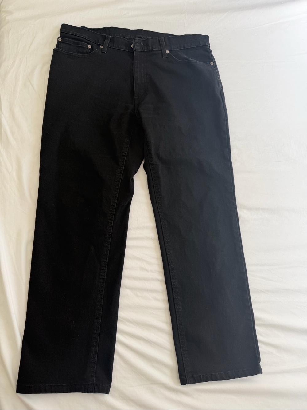 Levi's Black Men's Athletic Tapered Jeans